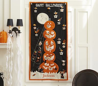 Halloween Countdown Calendar at Pottery Barn Kids - Faith, Hope, Love, &  Luck Survive Despite a Whiskered Accomplice