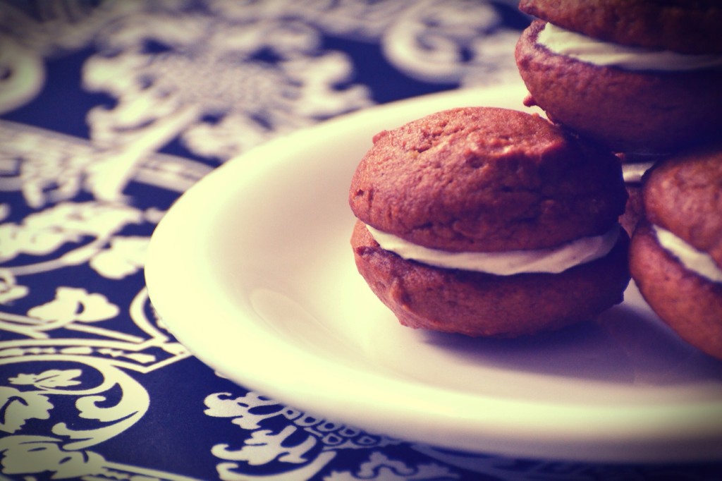 Pumpkin Whoopie Pie Cookies