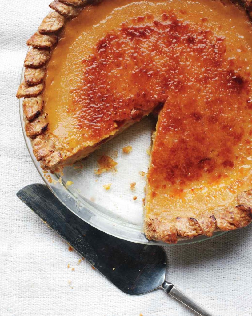 Bruleed Pumpkin Pie | Faith, Hope, Love, and Luck Survive Despite a Whiskered Accomplice