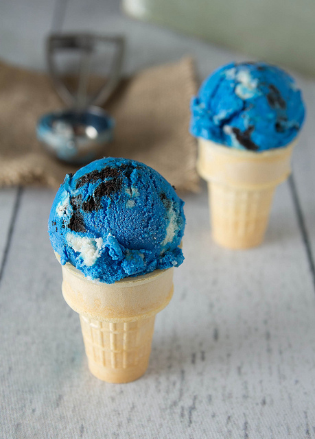 Cookie Monster Ice Cream | Faith, Hope, Love, and Luck Survive Despite a Whiskered Accomplice
