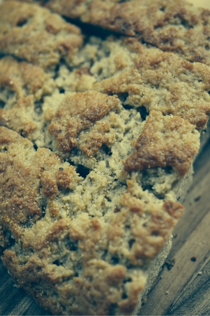 Italian Bread Round | Faith, Hope, Love, and Luck Survive Despite a Whiskered Accomplice