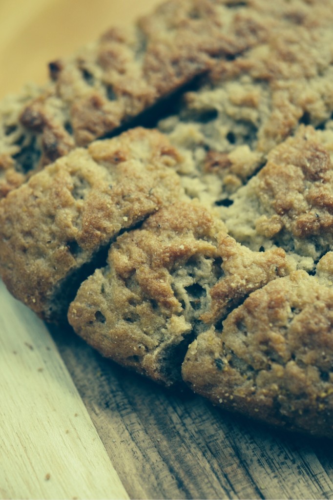 Italian Bread Round | Faith, Hope, Love, and Luck Survive Despite a Whiskered Accomplice