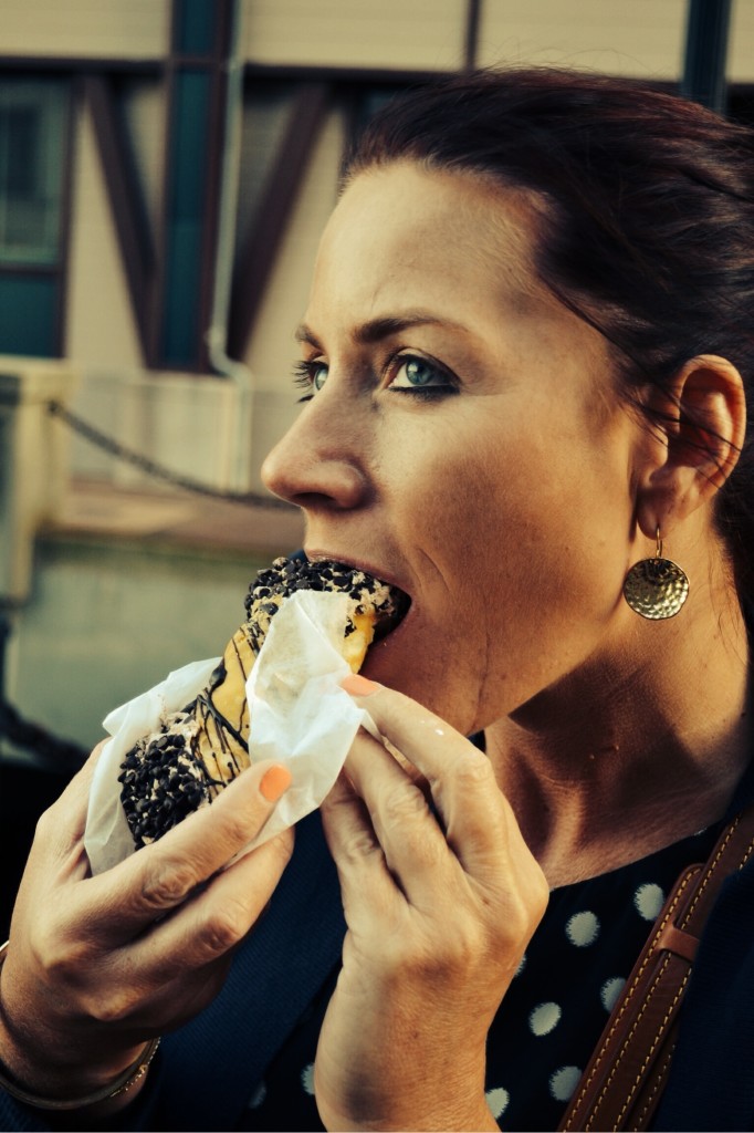 Mike's Pastry Chocolate Mousse Cannoli