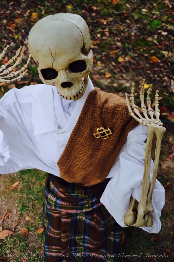 Scottish Skeleton Clan Army | Faith, Hope, Love, & Luck Survive Despite A Whiskered Accomplice