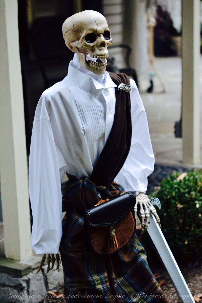 Scottish Skeleton Clan Army | Faith, Hope, Love, & Luck Survive Despite A Whiskered Accomplice