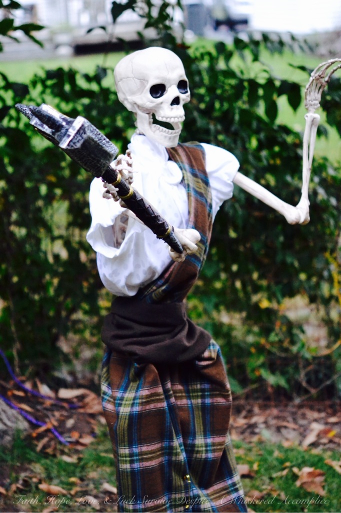 Scottish Skeleton Clan Army | Faith, Hope, Love, & Luck Survive Despite A Whiskered Accomplice