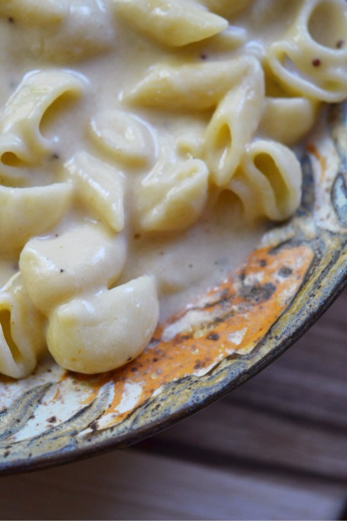 Stone Ground Mustard Mac and Cheese | Faith, Hope, Love, and Luck Survive Despite a Whiskered Accomplice