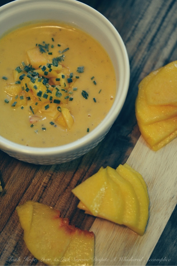 Fresh Peach Salad Dressing | Faith, Hope, Love, and Luck Survive Despite a Whiskered Accomplice