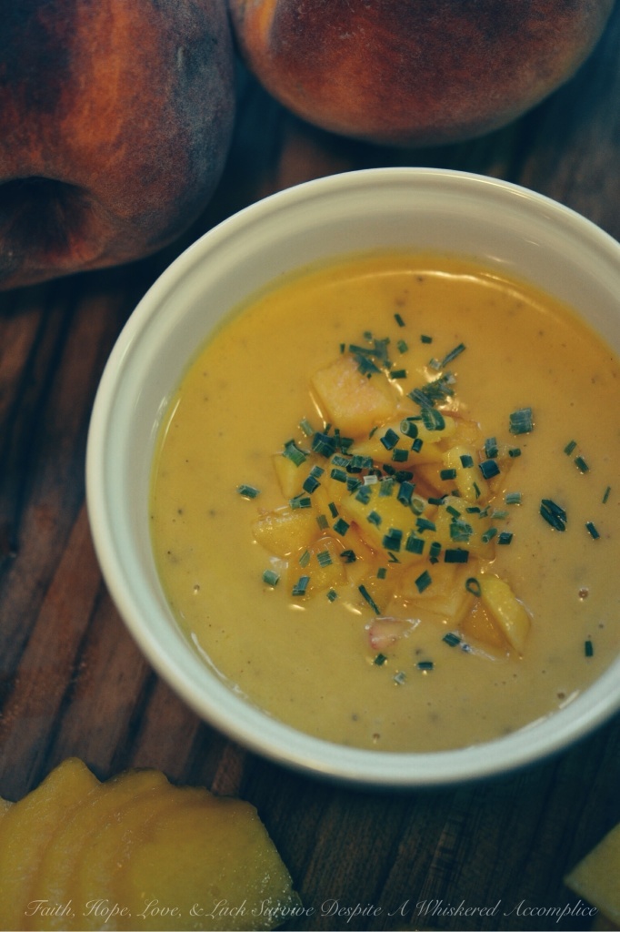 Fresh Peach Salad Dressing | Faith, Hope, Love, and Luck Survive Despite a Whiskered Accomplice
