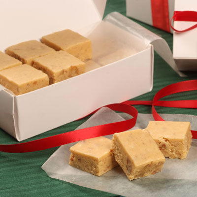 Spiced Pumpkin Fudge - This decadent autumn pumpkin spiced fudge recipe makes a wonderful gift for family, friends, and co-workers. It's rich and sweet, and will most assuredly satisfy your sweet tooth.