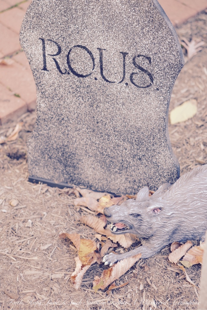2014 Delawder Matthews Halloween House | Faith, Hope, Love, and Luck Survive Despite a Whiskered Accomplice