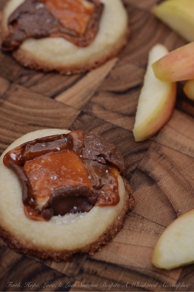 Milky Way Caramel Apple Shortbread | Faith, Hope, Love, and Luck Survive Despite a Whiskered Accomplice