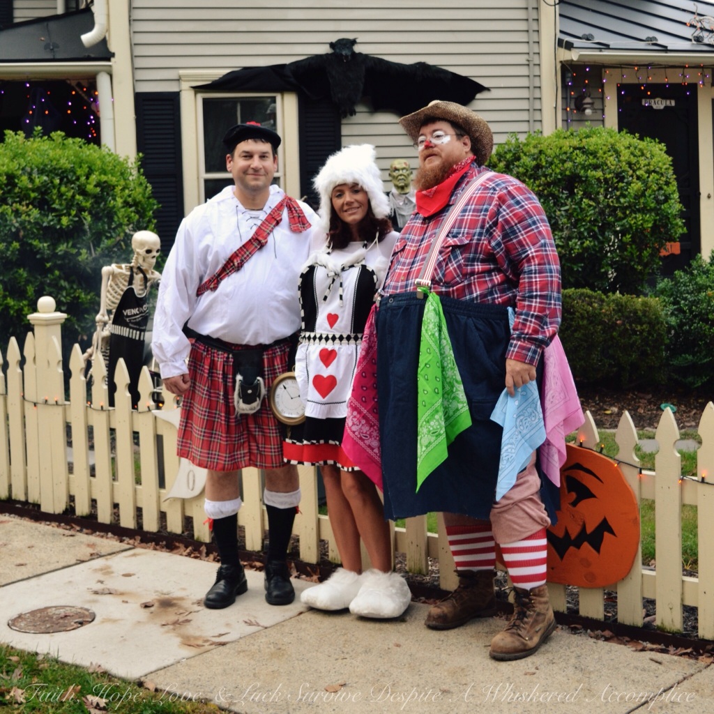 The Scot, The White Rabbit, and The Rodeo Clown | Faith, Hope, Love, and Luck Survive Despite a Whiskered Accomplice