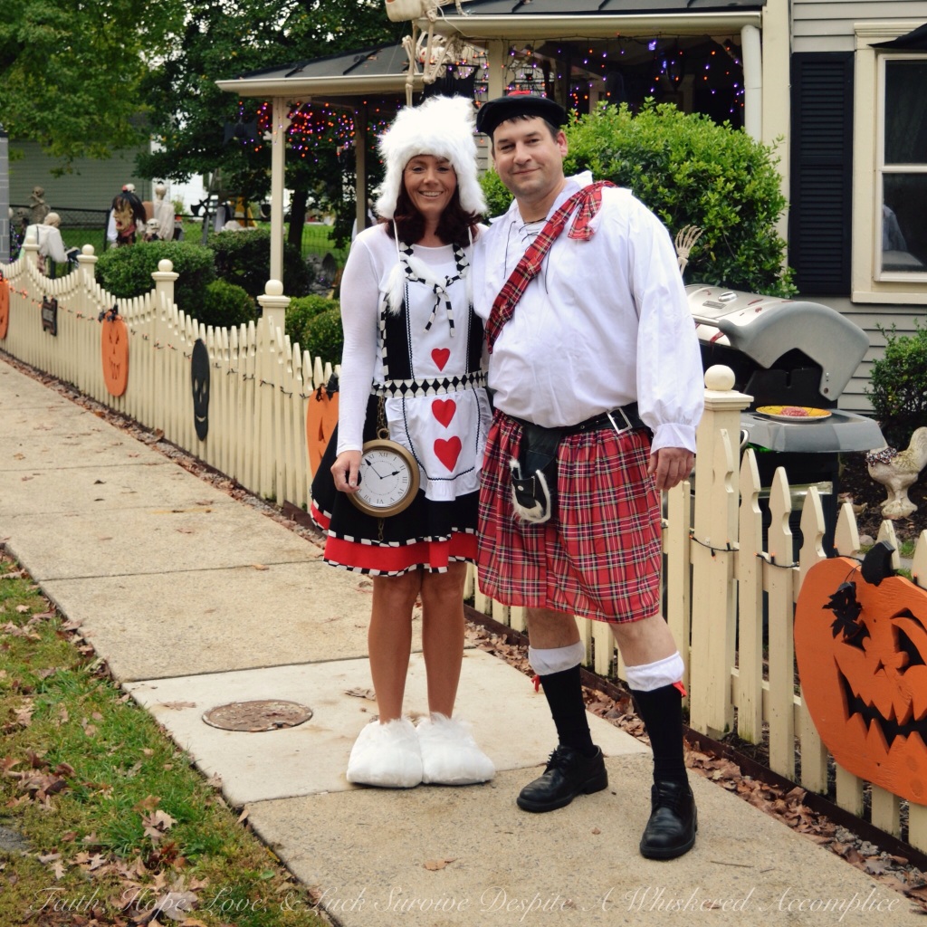 The White Rabbit and The Scot | Faith, Hope, Love, and Luck Survive Despite a Whiskered Accomplice