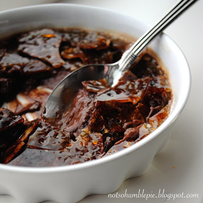 Dark Chocolate Creme Brulee | Faith, Hope, Love, and Luck Survive Despite a Whiskered Accomplice