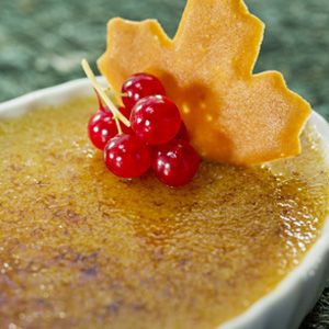 Maple Syrup Creme Brulee | Faith, Hope, Love, and Luck Survive Despite a Whiskered Accomplice