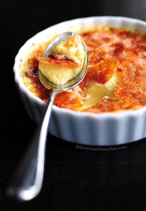 Meyer Lemon Creme Brulee | Faith, Hope, Love, and Luck Survive Despite a Whiskered Accomplice