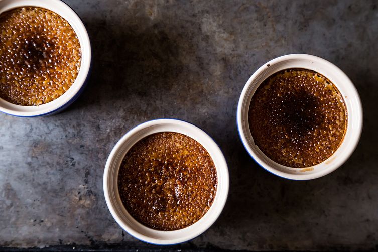 Salted Pumpkin Creme Brulee | Faith, Hope, Love, and Luck Survive Despite a Whiskered Accomplice