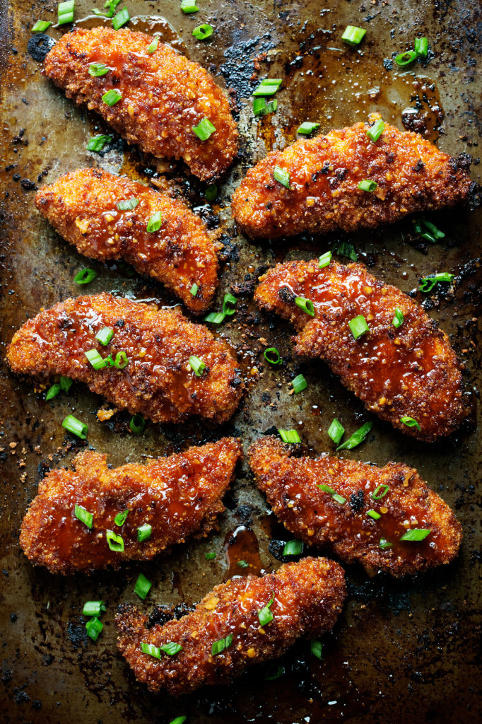 Sticky Garlic Chicken and Broccoli | Faith, Hope, Love, and Luck Survive Despite a Whiskered Accomplice