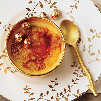 White Chocolate-Cranberry Creme Brulee | Faith, Hope, Love, and Luck Survive Despite a Whiskered Accomplice