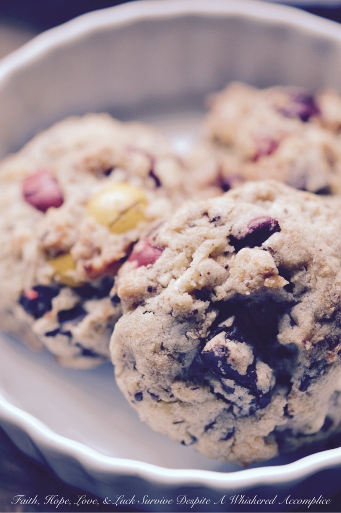 Thanksgiving Leftover Cookies - Part II | Faith, Hope, Love, and Luck Survive Despite a Whiskered Accomplice