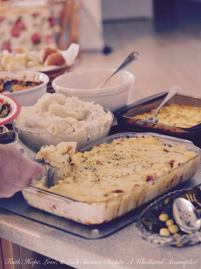 Cauliflower Au Gratin | Faith, Hope, Love, and Luck Survive Despite a Whiskered Accomplice