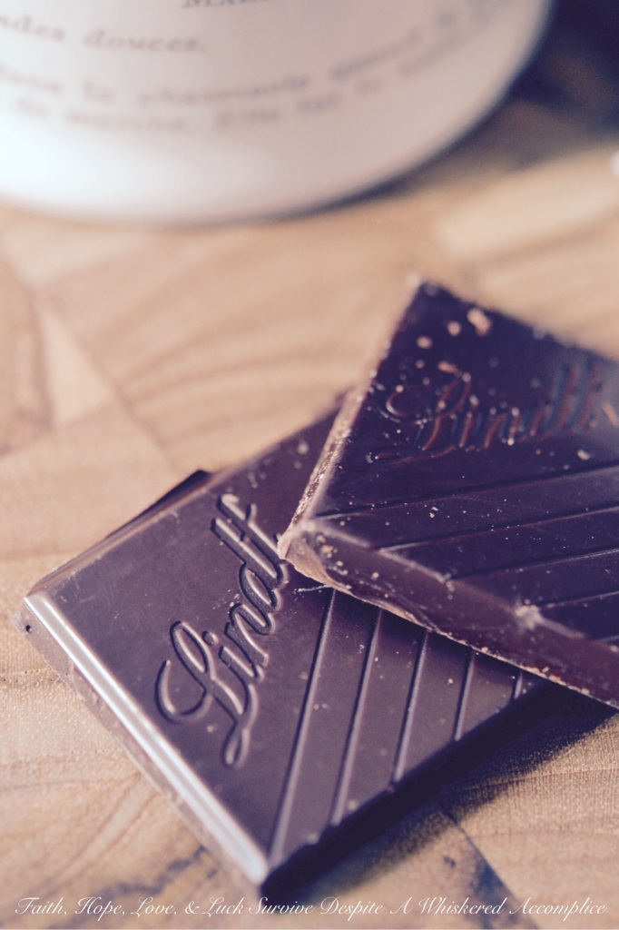 Sea Salted Hot Chocolate | Faith, Hope, Love, and Luck Survive Despite a Whiskered Accomplice