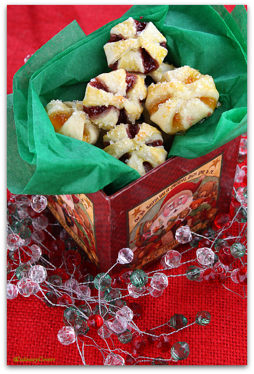 Jam-Filled Cream Cheese Cookies | Faith, Hope, Love, and Luck Survive Despite a Whiskered Accomplice
