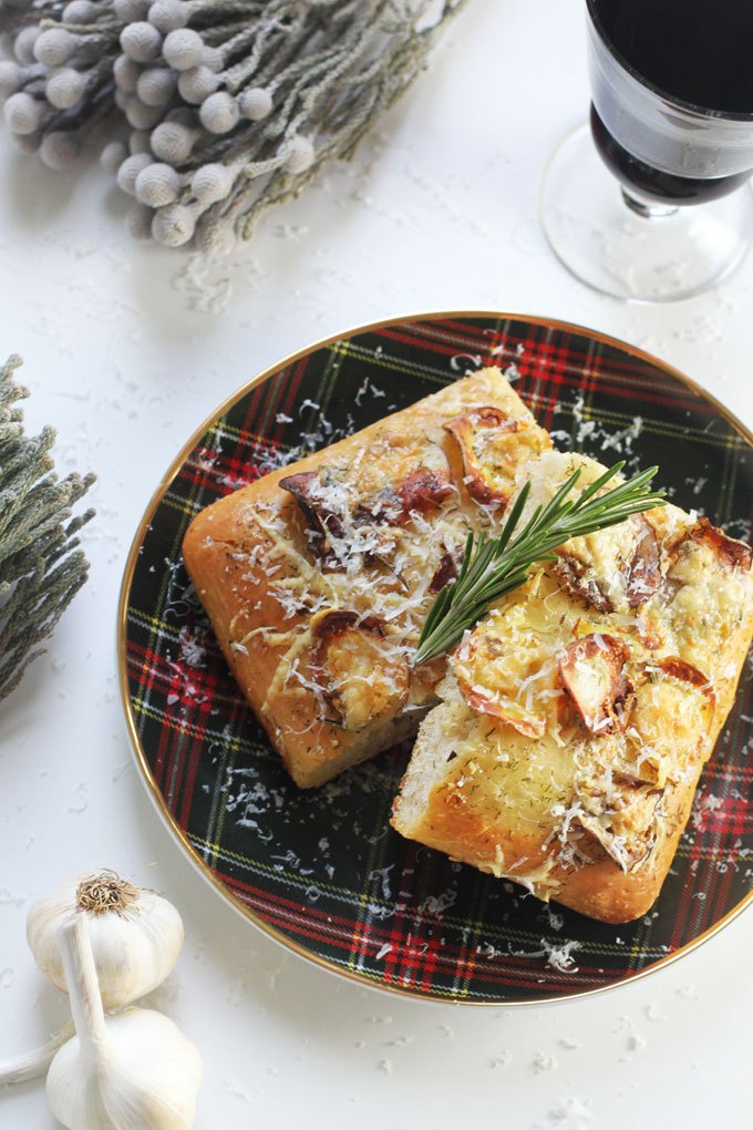 Potato, Dill and Rosemary Pizza | Faith, Hope, Love, and Luck Survive Despite a Whiskered Accomplice