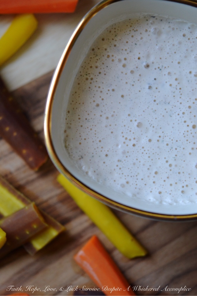 Penzeys Kicked Up Buttermilk Ranch Dip and Dressing | Faith, Hope, Love, and Luck Survive Despite a Whiskered Accomplice