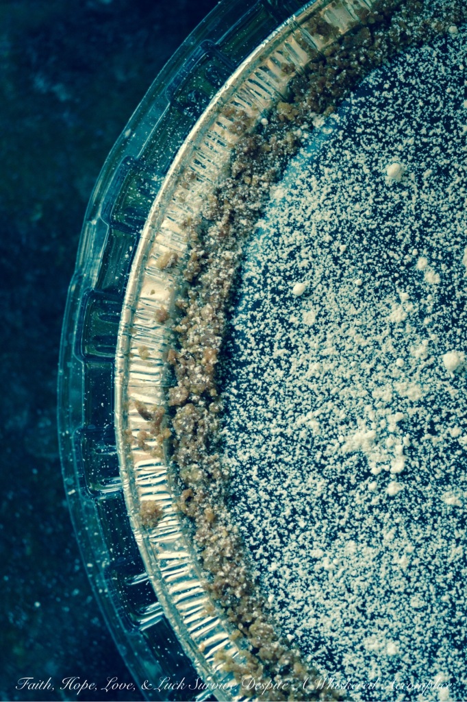 Dark Chocolate Chex Mix Pie | Faith, Hope, Love, and Luck Survive Despite a Whiskered Accomplice