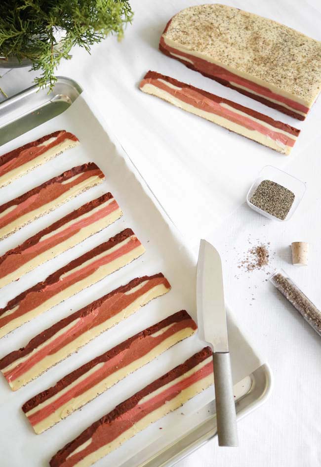 Applewood Bacon Shortbread Cookies | Faith, Hope, Love, and Luck Survive Despite a Whiskered Accomplice