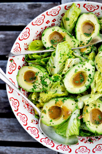 Avocado Salad | Faith, Hope, Love, and Luck Survive Despite a Whiskered Accomplice