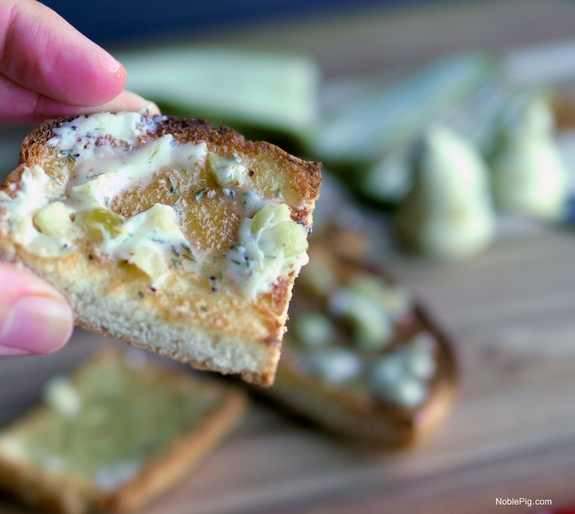 Dill Pickle Butter | Faith, Hope, Love, and Luck Survive Despite a Whiskered Accomplice