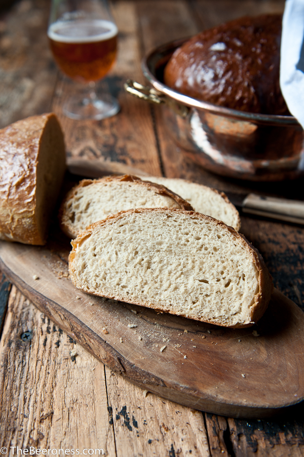 Honey Hefeweizen Boule Loaf | Faith, Hope, Love, and Luck Survive Despite a Whiskered Accomplice