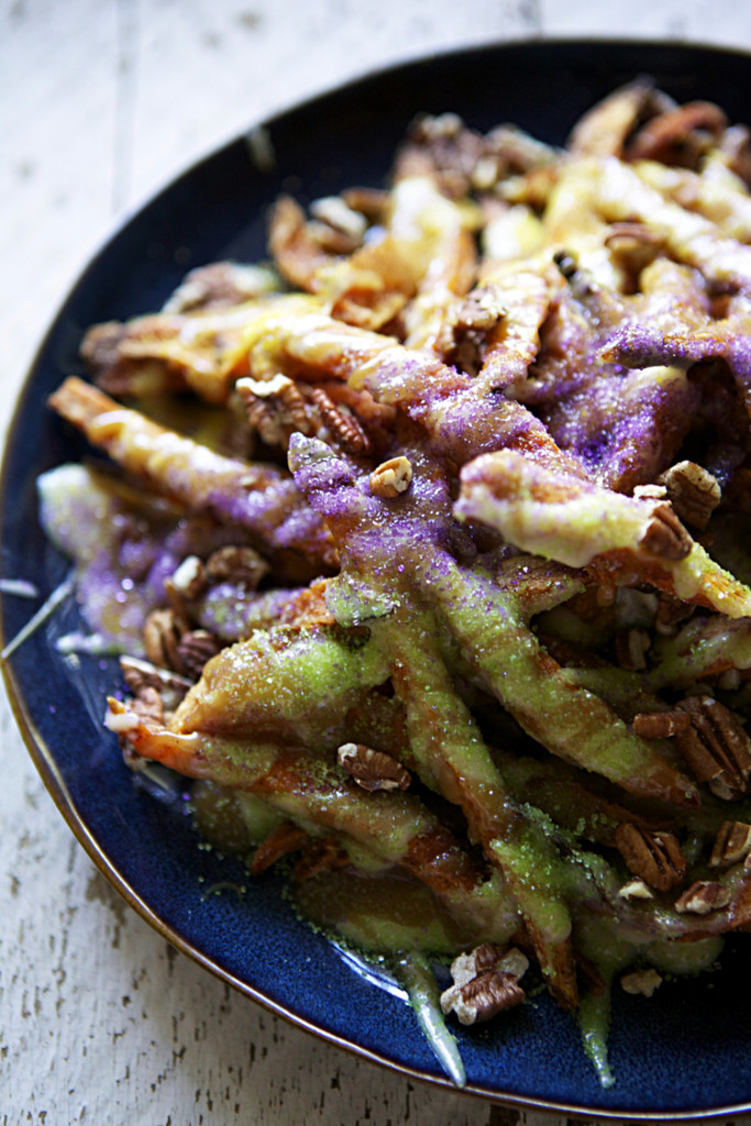 King Cake Fries | Faith, Hope, Love, and Luck Survive Despite a Whiskered Accomplice