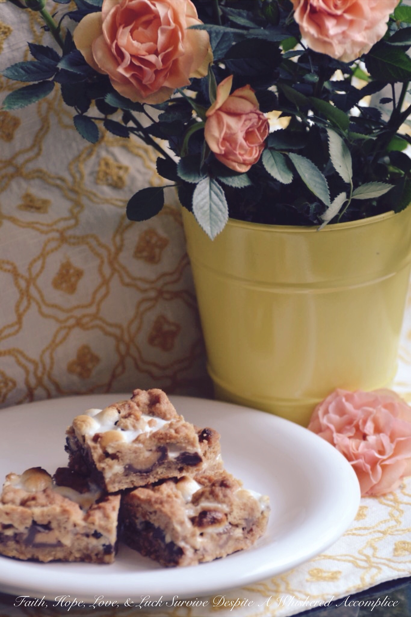 Peanut Butter Cup S’mores Bars