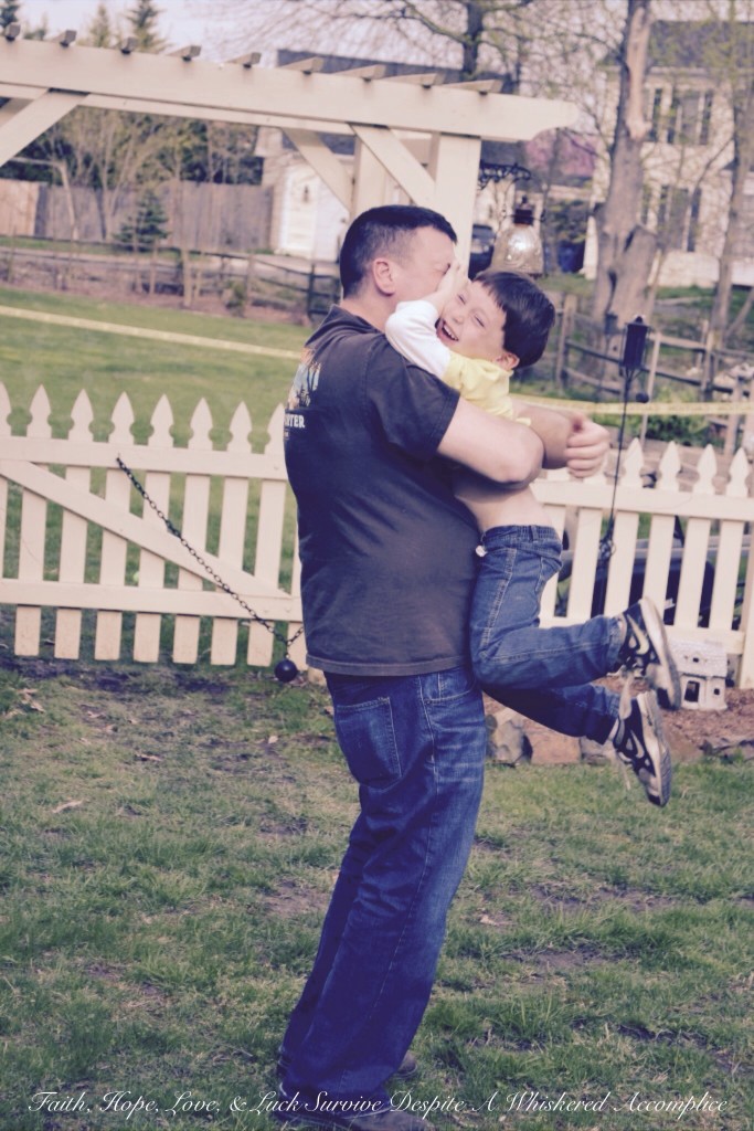 Play Fighting | Faith, Hope, Love, and Luck Survive Despite a Whiskered Accomplice
