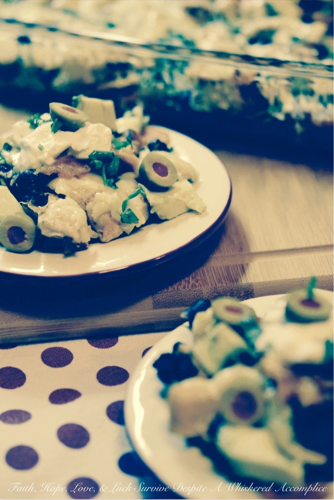 Sweet Potato "Nachos" | Faith, Hope, Love, and Luck Survive Despite a Whiskered Accomplice