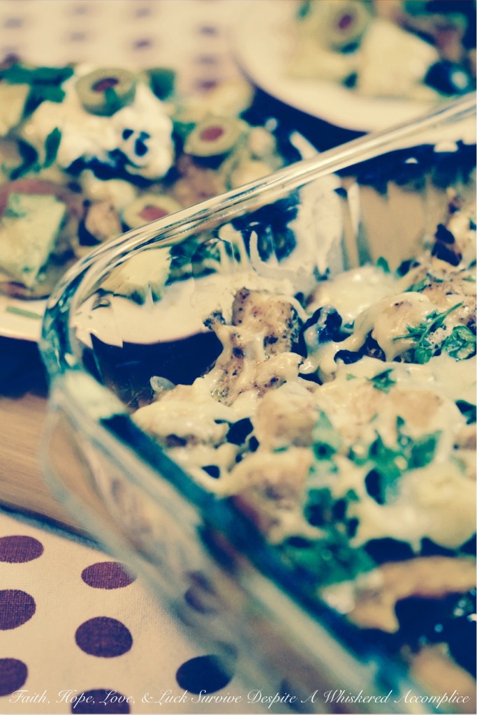 Sweet Potato "Nachos" | Faith, Hope, Love, and Luck Survive Despite a Whiskered Accomplice