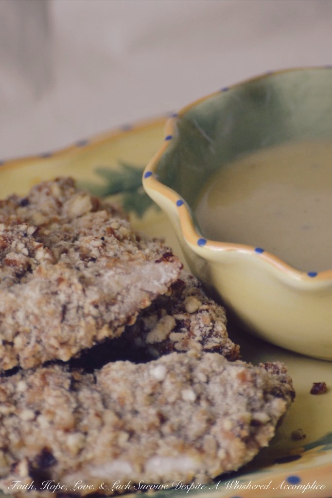 Honey Mustard Pretzel Chicken | Faith, Hope, Love, and Luck Survive Despite a Whiskered Accomplice