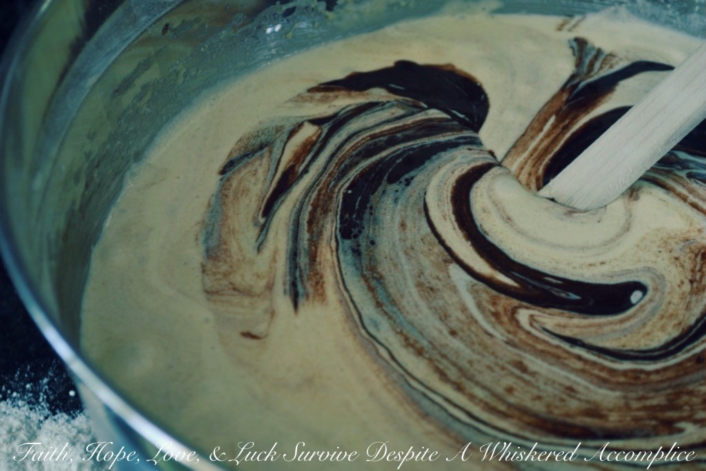 Salted Caramel Cream Cheese Brownies | Faith, Hope, Love, and Luck Survive Despite a Whiskered Accomplice