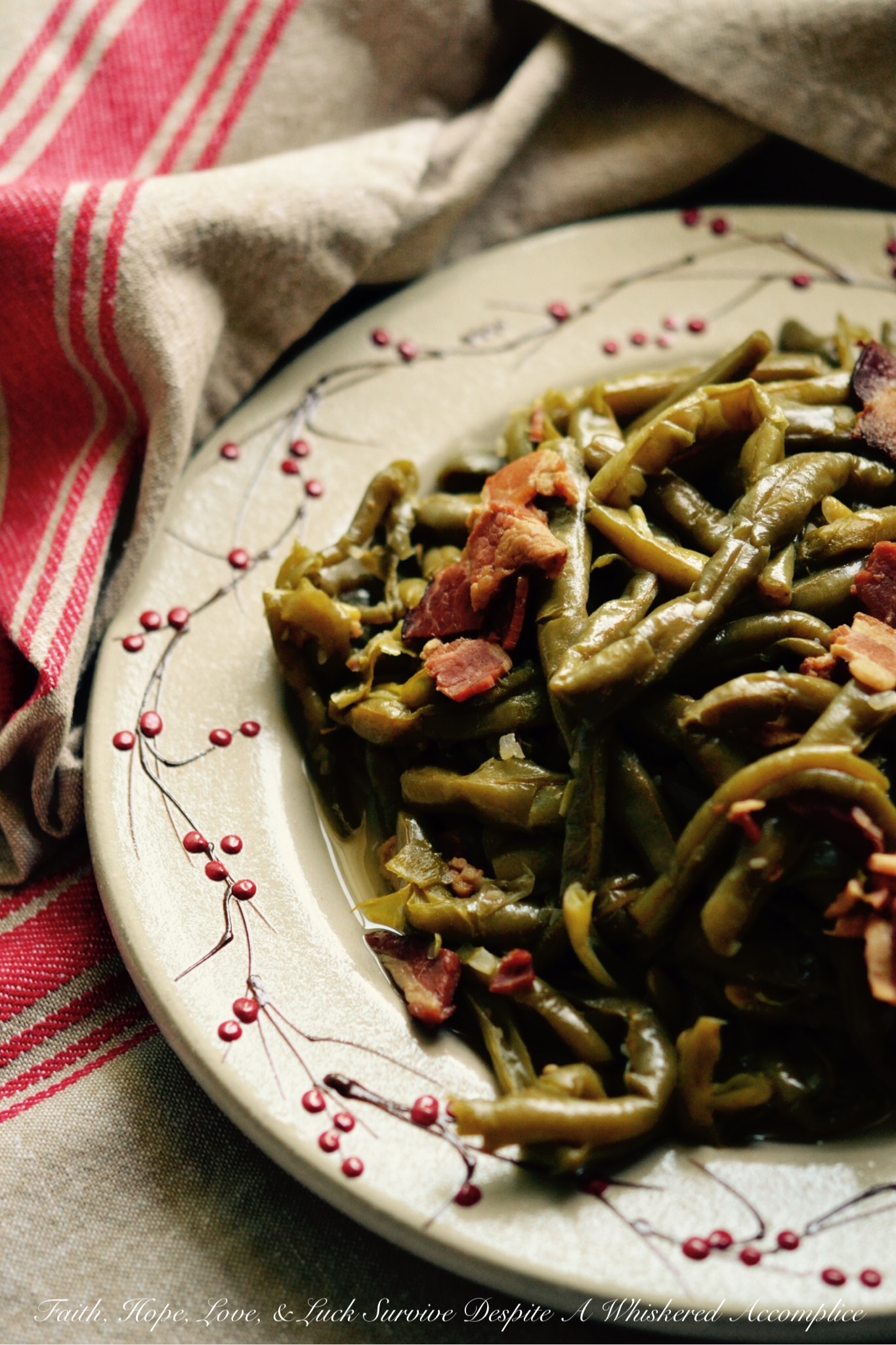 Southern Crockpot Green Beans