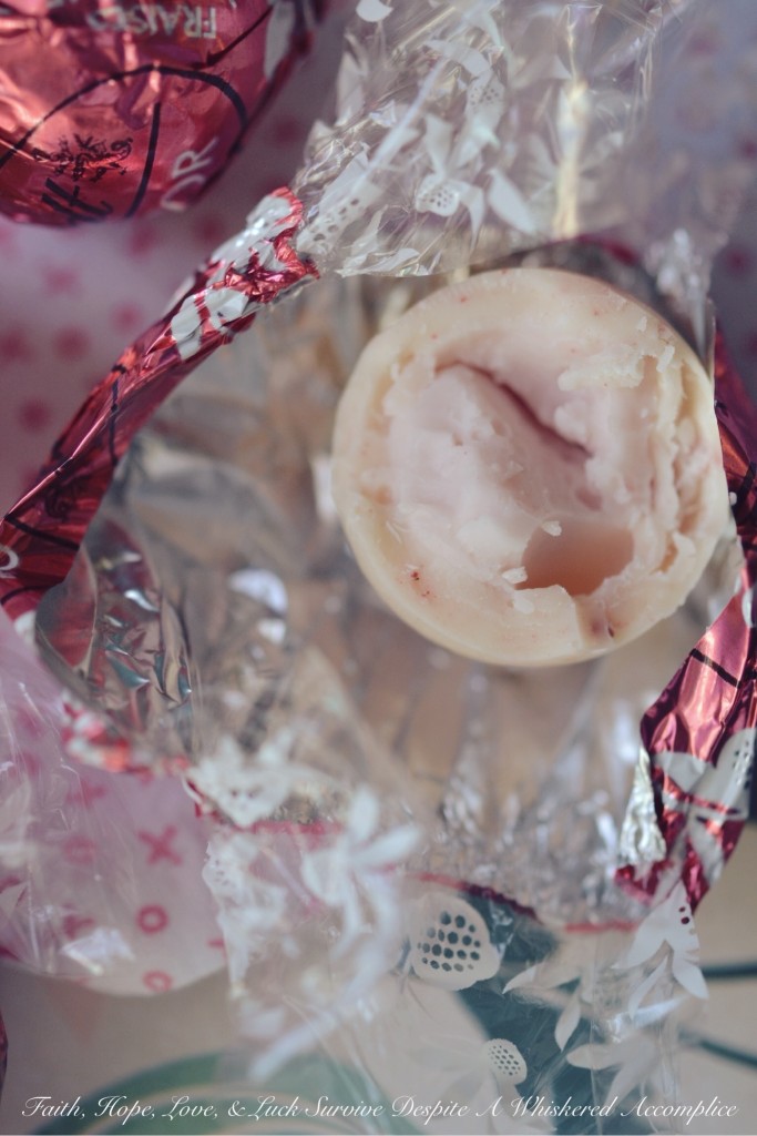 Strawberries and Cream Hot Chocolate | Faith, Hope, Love, and Luck Survive Despite a Whiskered Accomplice