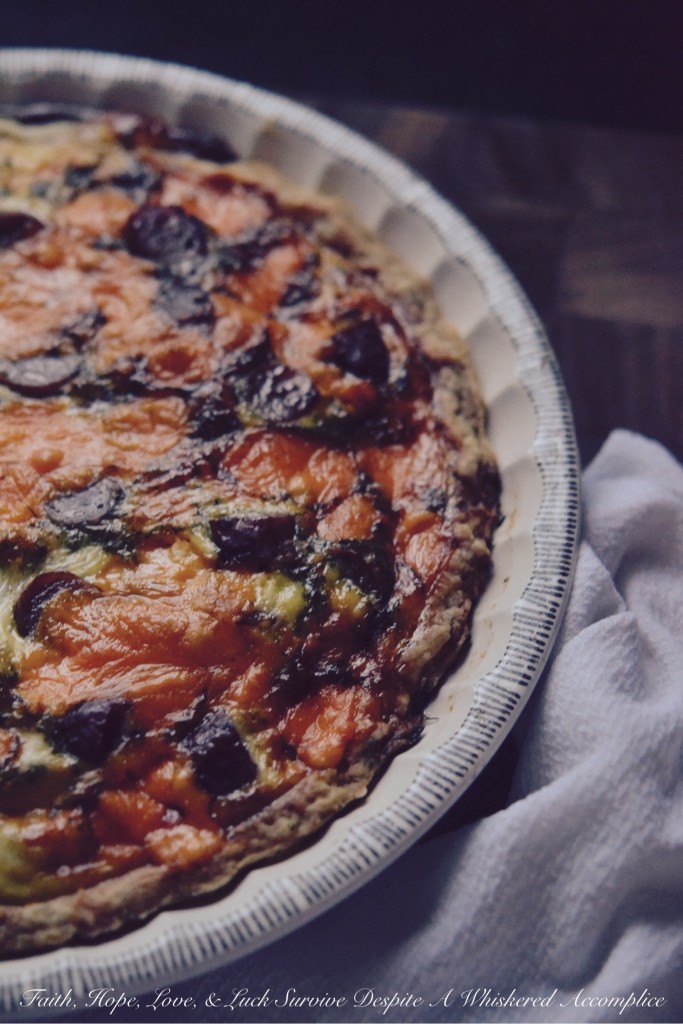 Irish Quiche - Imagine a golden, flaky pie crust, boasting the winning richness of Irish butter, with just a hint of beer woven into the dough for an incredibly unique flavor. And since we're really leaning into the green for this recipe, fragrant dried dill makes an appearance in both the crust and the creamy, egg filling. Layer in chopped maple breakfast sausages, slices of deli Provolone, and a few wee chopped pieces of Colby cheese, and you have a quiche that’s not just amazing, but truly a cut, or slice, above. Want to seriously Irish up this recipe? Try replacing the maple sausages with traditional Irish Bangers.
