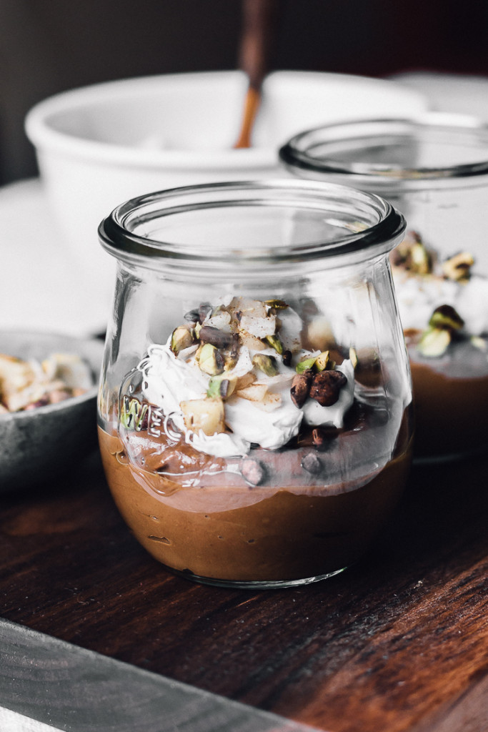 Dessert Dukkah + Raw Chocolate Pudding | Faith, Hope, Love, and Luck Survive Despite a Whiskered Accomplice
