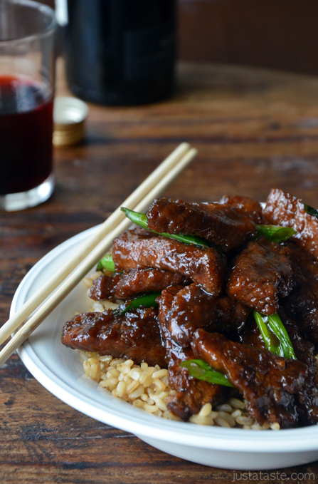 30-Minute Mongolian Beef | Faith, Hope, Love, and Luck Survive Despite a Whiskered Accomplice
