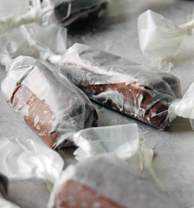 Orange Chocolate Tootsie Rolls | Faith, Hope, Love, and Luck Survive Despite a Whiskered Accomplice