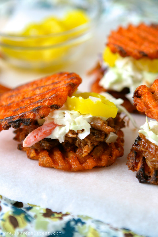 Sweet Potato Pulled Pork Sliders | Faith, Hope, Love, and Luck Survive Despite a Whiskered Accomplice