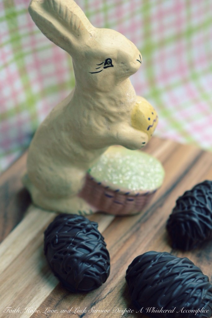 Butterfinger Easter Eggs - This Easter, ditch the traditional candy and surprise everyone with a homemade peanut butter and chocolate treat that's sure to become a new holiday favorite. With just four simple ingredients, you can create irresistible, crunchy Butterfinger Easter Eggs. These homemade candy eggs, made with candy corn, peanut butter, dark cocoa candy melts, and a touch of shortening, are guaranteed to be the most sought-after treasure in everyone's basket this year.